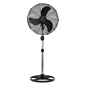 VENTILADOR DE COLUNA VENTISILVA DE 50CM PRETO