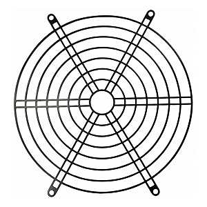 GRADE METÁLICA PRETA RAX VENTISILVA
