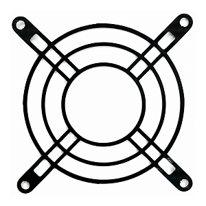 GRADE METÁLICA PRETA E7 VENTISILVA