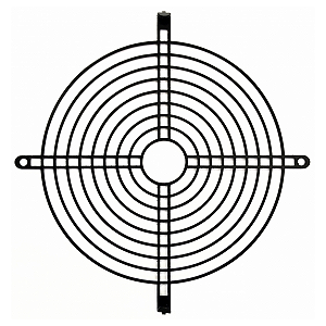 GRADE METÁLICA PRETA E15 VENTISILVA