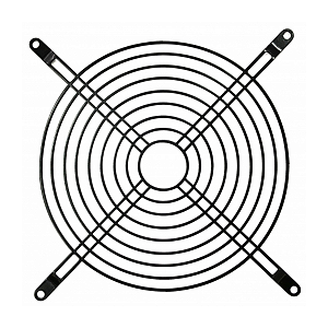 GRADE METÁLICA PRETA E14 VENTISILVA
