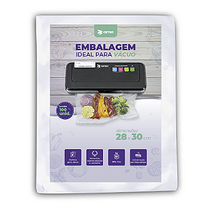 Embalagem a Vácuo 28x30 - 100 Unidades