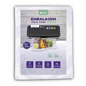 Embalagem a Vácuo 35x55 - 100 Unidades