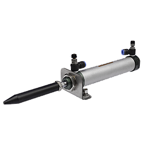 Cilindro Pneumático Roliço Mic 25x100 mm para Esteira Envasadoras em Linha