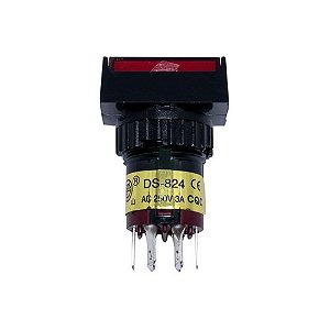 Interruptor de Travamento do Aquecimento para Datador CDPM 380 AC (My380) - Vermelho com Led