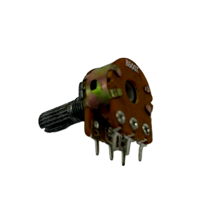 Potenciômetro Duplo 16mm Importado 500K OMS - NAC