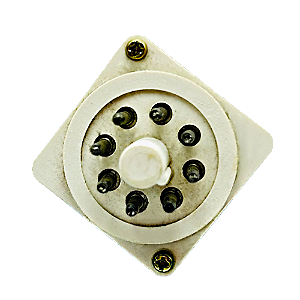 Rele Industrial 24V para Seladora em L DFQ450A - 8 Pinos Redondo