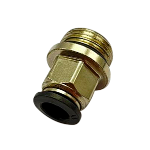 Conexão Reta 1,2 Tubo 10 mm Rosca 19,8 mm Pneumática