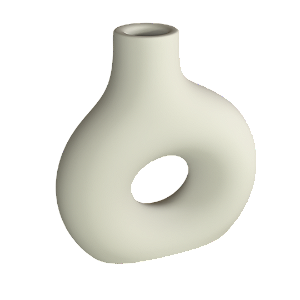 Vaso-O Decorativo Minimalista