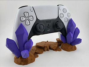 Suporte de Controle PS5 com Cristais