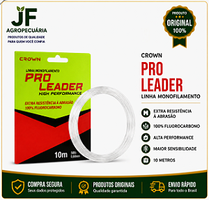 LINHA PRO LEADER FLUOROCARBON 0,47MM 10MT