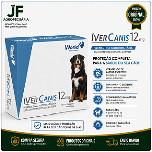 IVERCANIS 12MG C/ 1X4COMP
