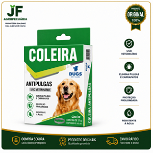 COLEIRA DUGS ANTIPULGAS 17GRS