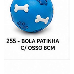 VINIL BOLA PATINHA C/ OSSO 8CM