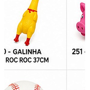 VINIL GALINHA ROC ROC 37CM
