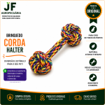 BRINQ. CORDA COLOR OSSINHO C/ NO 32CM