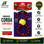 BRINQ. CORDA 1 BOLA TRANCA 27CM