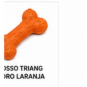 BRINQ S.PREM OSSO TRIAN SONORO LARANJ PC