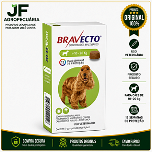 BRAVECTO 500MG (10-20KG)