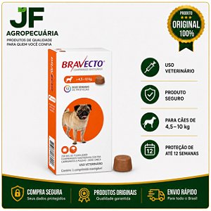 BRAVECTO 250MG (4,5-10KG)
