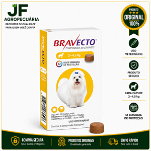 BRAVECTO 112,5MG (2 - 4,5KG)