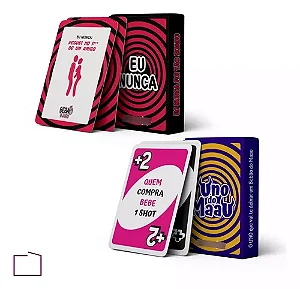 Kit Eu Nunca + Uno Do Maau