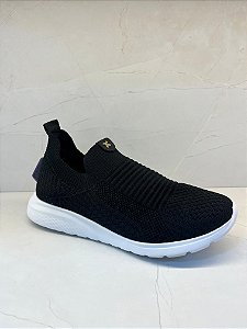 Tênis Knit Softli Preto