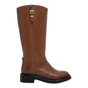 Bota Cano Alto Safari em Couro Santa Lolla