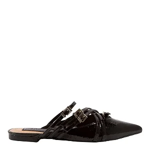 Mule em Verniz Preto Santa Lolla