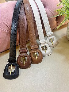 Cintos de Couro Tamanho P, M e G