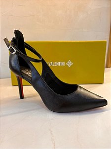 Scarpin Di Valentini Preto Clássico