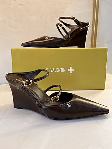 Scarpin Feminino Di Valentini Madri Rocha com Salto Anabela