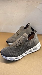 Tênis Softli Cinza Linha confort