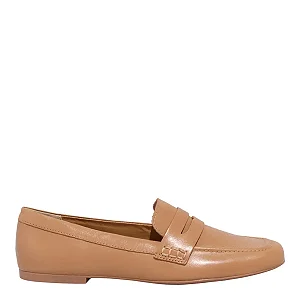 Loafer Santa Lolla Doce de Leite em couro