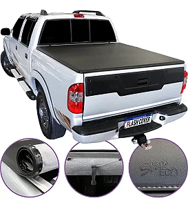 Capota Marítima S10 Dupla 1996 Até 2011 Encaixe Trek Slim