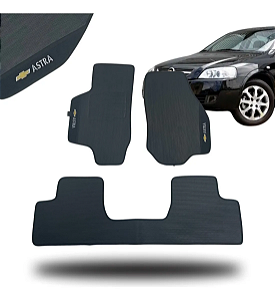 Tapete Automotivo Carpete Astra 1999 a 2011 Bordado Com Logo