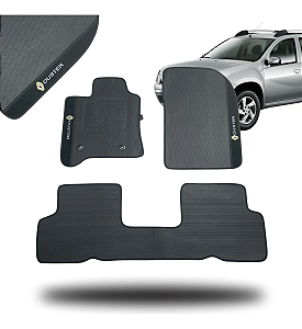 Tapete Automotivo Duster 2012 A 2015 Logo Personalizado Pvc
