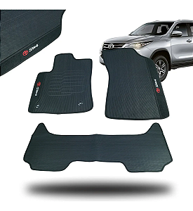 Tapete Para Toyota Sw4 2016-2023 Kit Completo Sob Medida Pvc