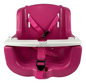 Balanço Infantil Bebê Kids Criança Com Cinto + Cordas Brinde Rosa