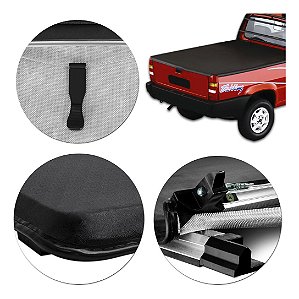 Capota Marítima Prudentina Fiorino Com Grade S/Estepe 1996 A 2013 Trek