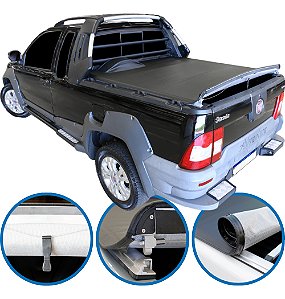 Capota Marítima Prudentina Locker Estendida Com Estepe e Gancho Trek