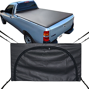 Bolsa Caçamba Ecobag Flash Cover Courier Protege Sua Carga 296L Preto