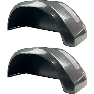 2 Paralamas Plástico Carretinha Reboques Barco Moto Jet Aro 13 14 e 15