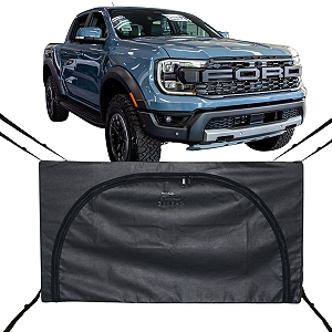 Bolsa Caçamba Ecobag Flash Cover Ranger Raptor Protege Sua Carga Preto