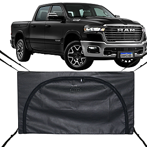 Bolsa Caçamba Ecobag Flash Cover Ram 1500 Protege Sua Carga Preto