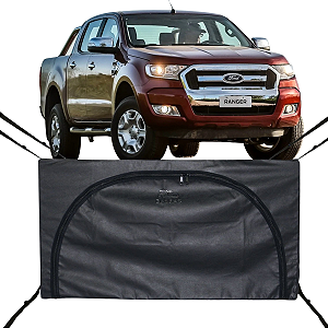 Bolsa Caçamba Ecobag Flash Cover Ranger Com Santo Protege Sua Carga Preto
