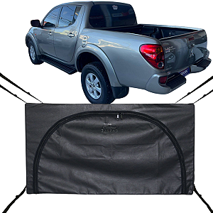 Bolsa Caçamba Ecobag Flash Cover Triton Curvada Protege Sua Carga Preto