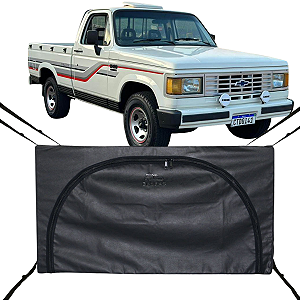 Bolsa Caçamba Ecobag Flash Cover Chevrolet D20 Protege Sua Carga Preto