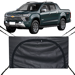 Bolsa Caçamba Ecobag Flash Cover S10 High Country Protege Sua Carga Preto