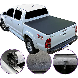Capota Marítima Flash Cover Hilux Dupla 2005 À 2015 Trek + Par Suporte